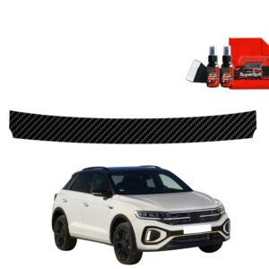 Carbon film for trunk threshold for Volkswagen VW T-Roc (2021-2025)