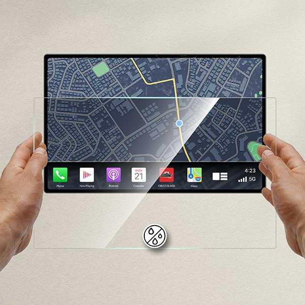 Keraminė ekrano plėvelė Audi A6 C7 Android Radio 12,3” (2012-2018) Grizz - Image 5