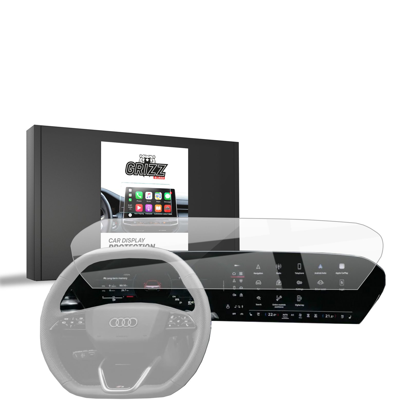 Ceramic screen film Audi A6 e-tron 14