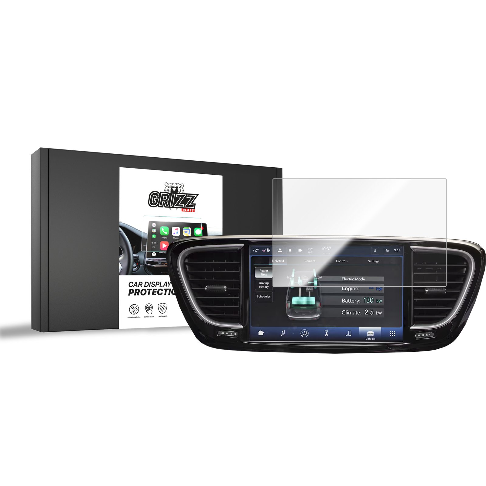 Ceramic screen film Chrysler Pacifica Uconnect 8