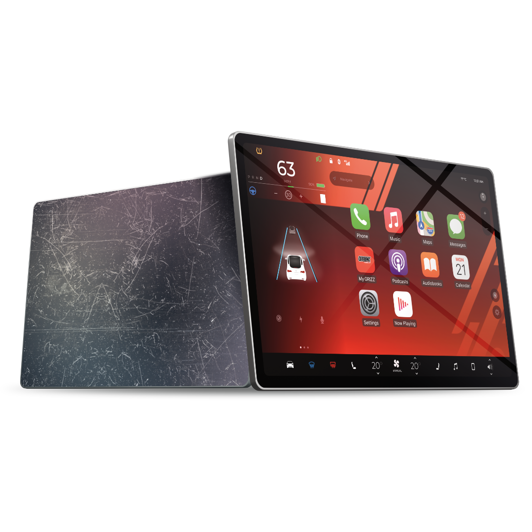 Keraminė plėvelė ekranui Ford Courier 8” (2023-2025) Grizz - Image 2