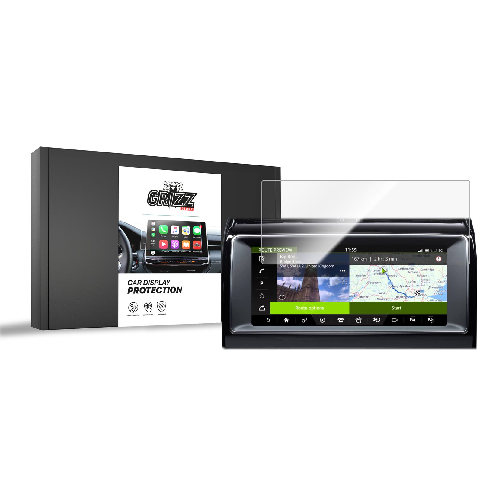 Ceramic screen film Jaguar E-Pace 10