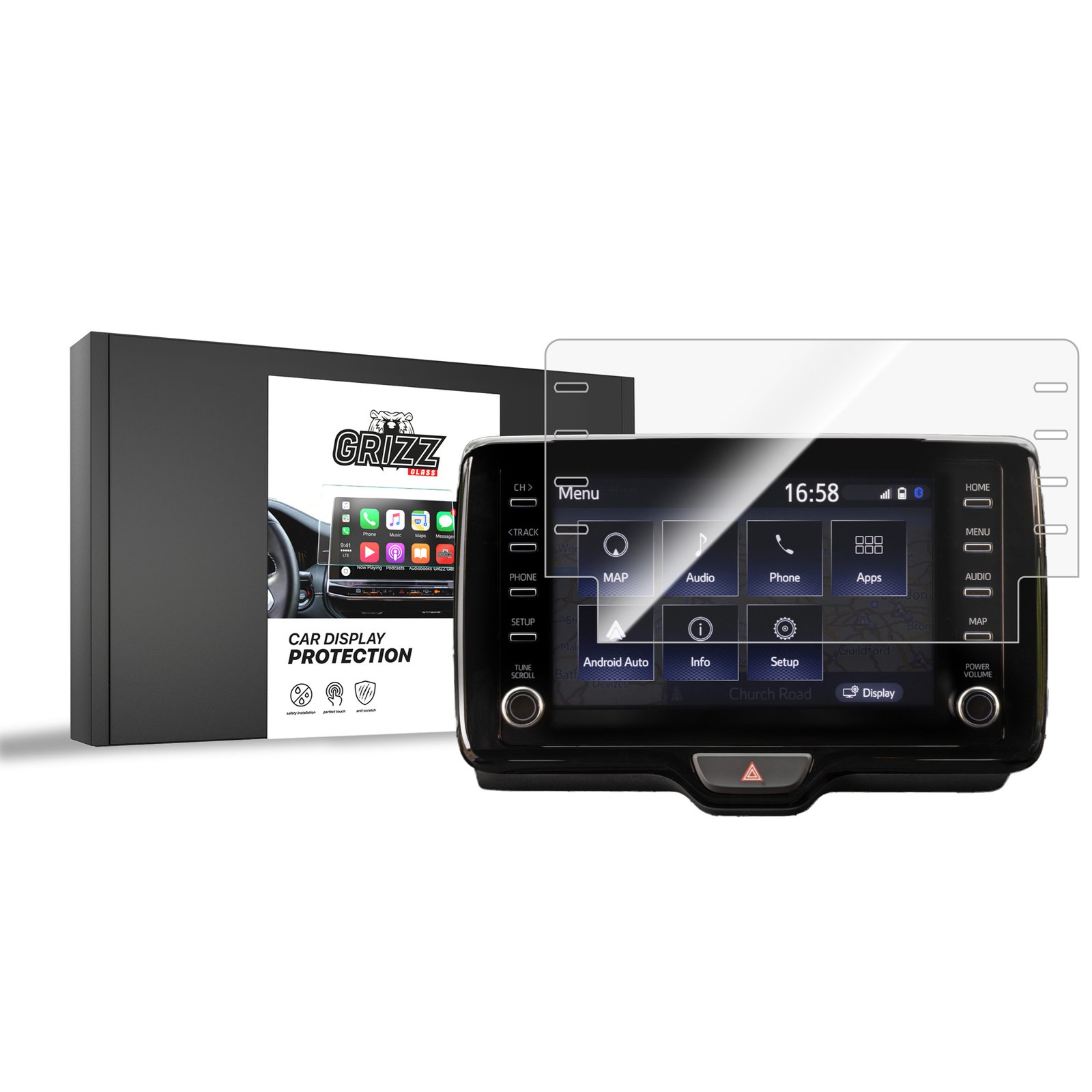 Ceramic screen film Mazda 2 Hybrid (2022-2025) Grizz