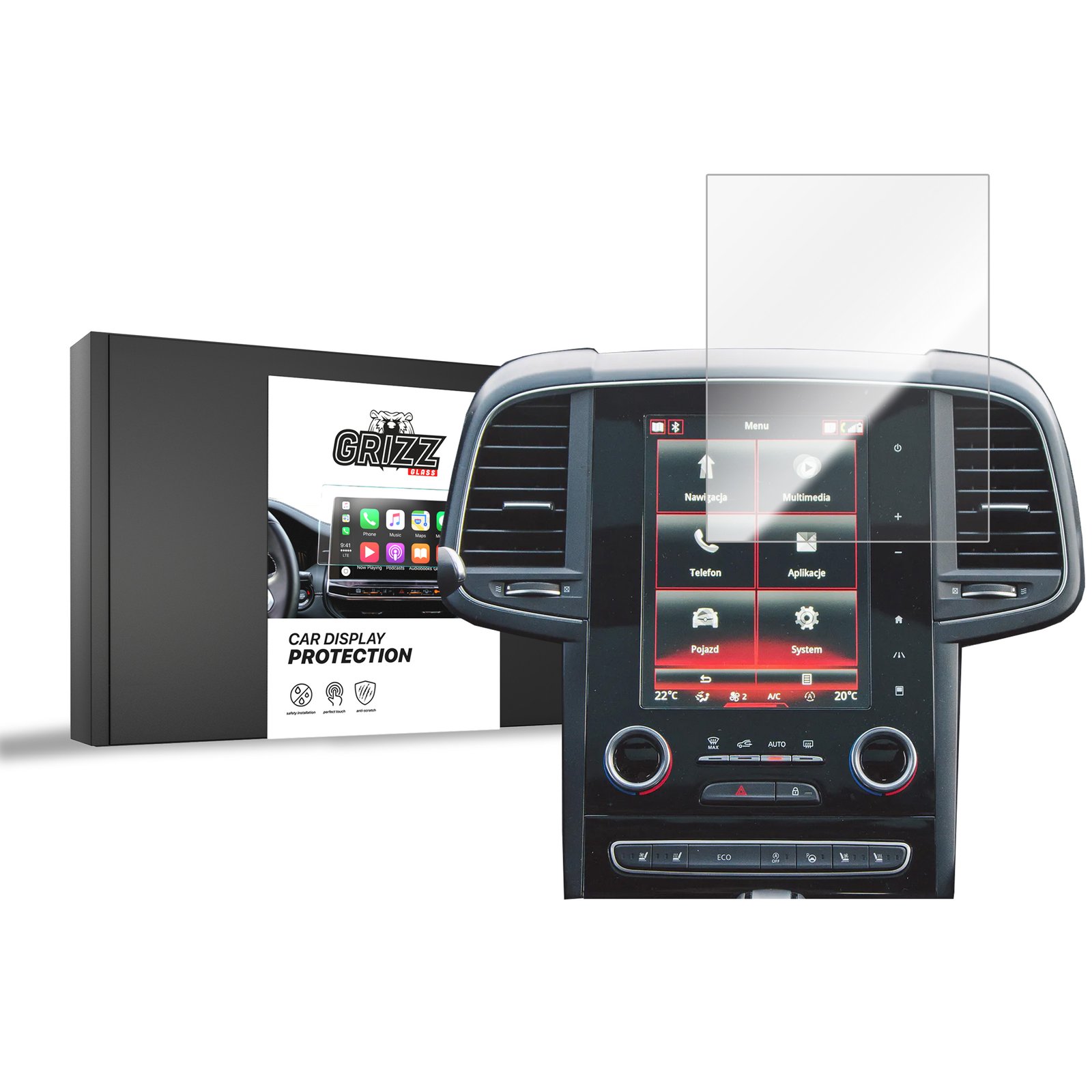 Ceramic screen film Renault Talisman 8