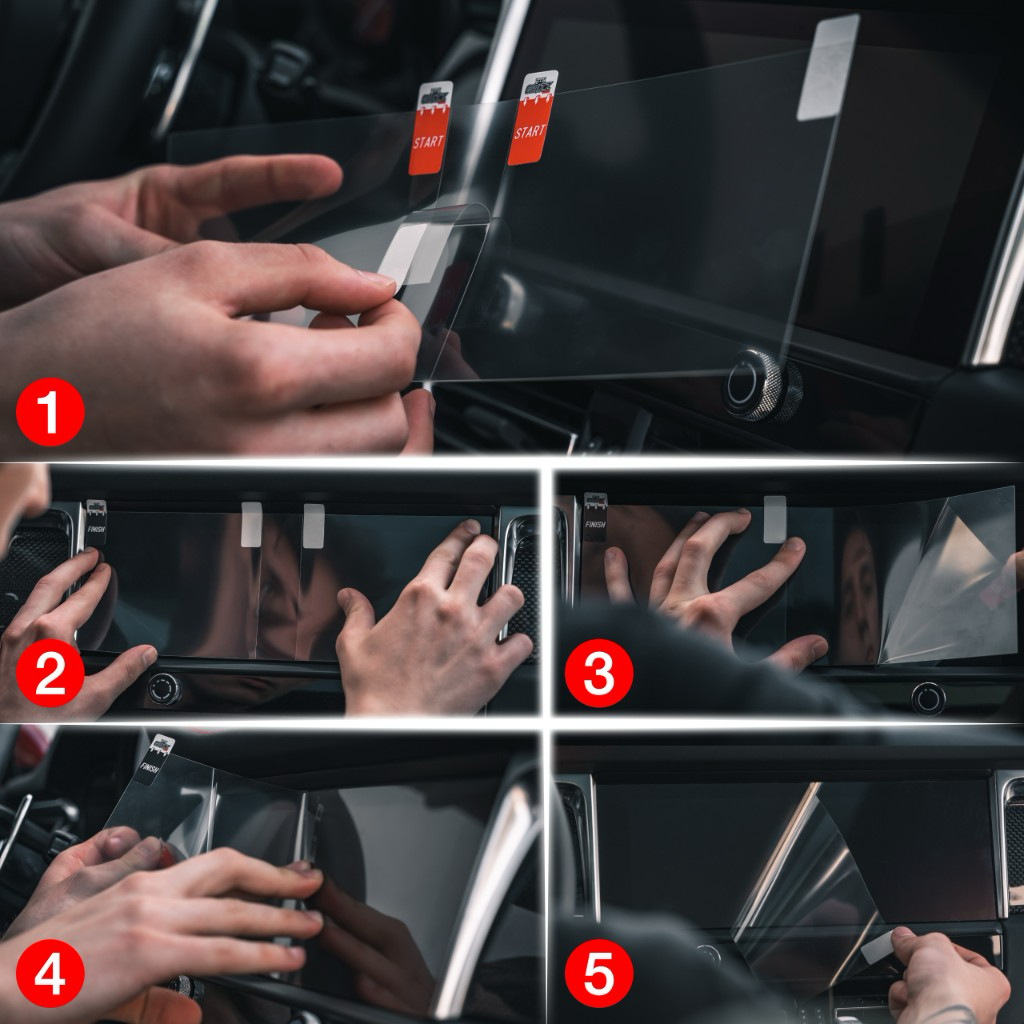 Keraminė ekrano plėvelė Volvo V90 (2016–2025) Grizz - Image 7