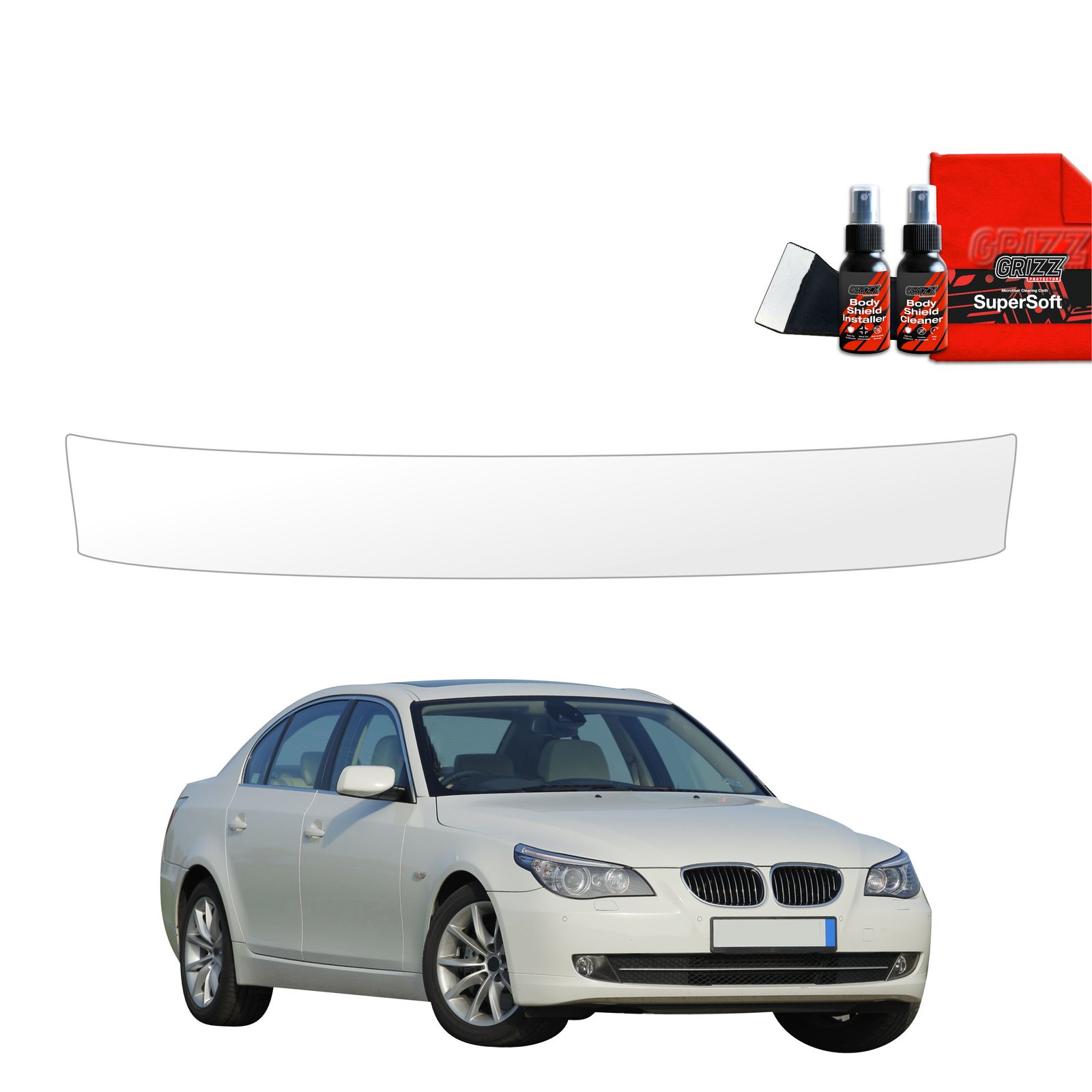 Protective film for trunk threshold for BMW 5 E60 Sedan 4D (2007-2010)