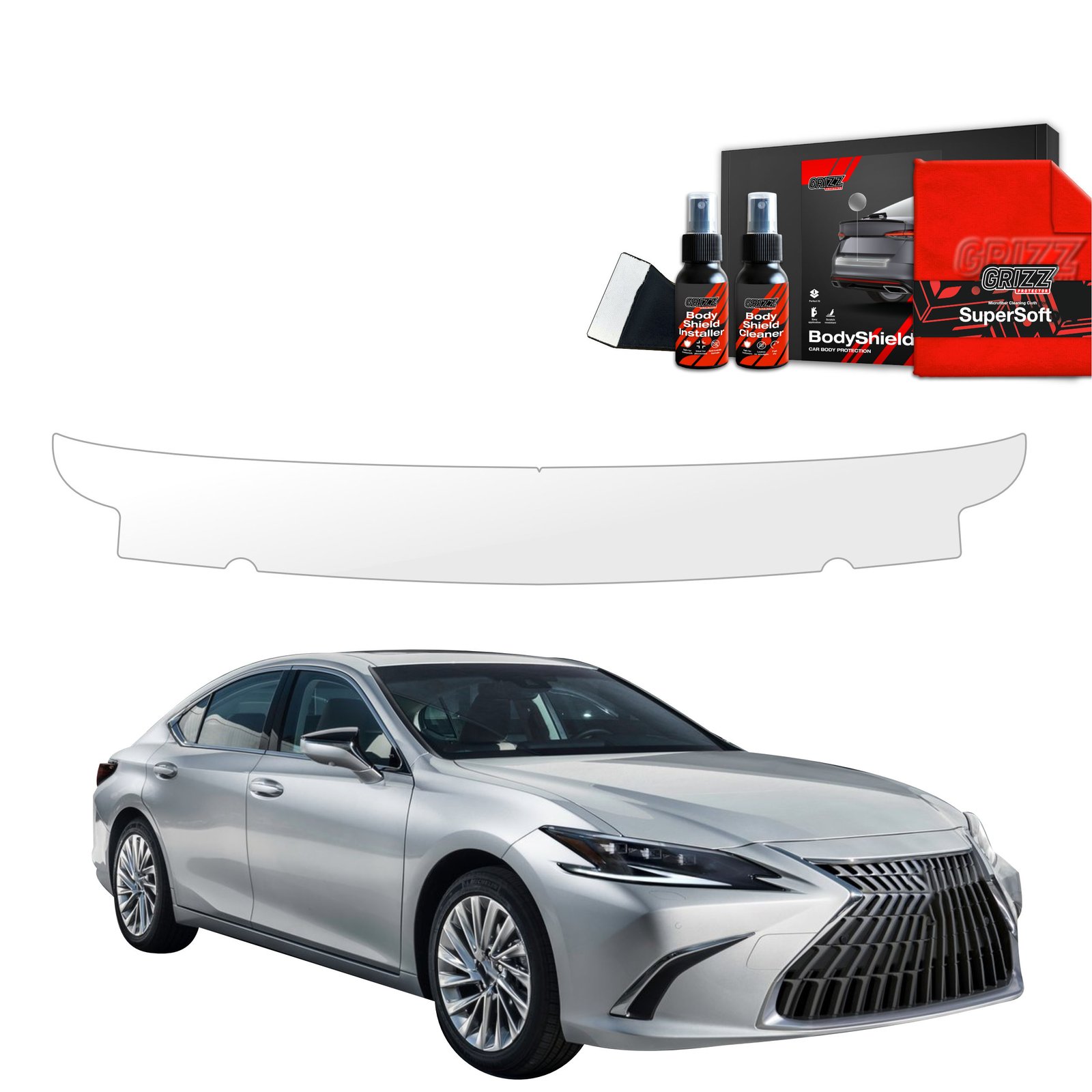 Protective film for trunk threshold for Lexus ES 300h (2021-2024)