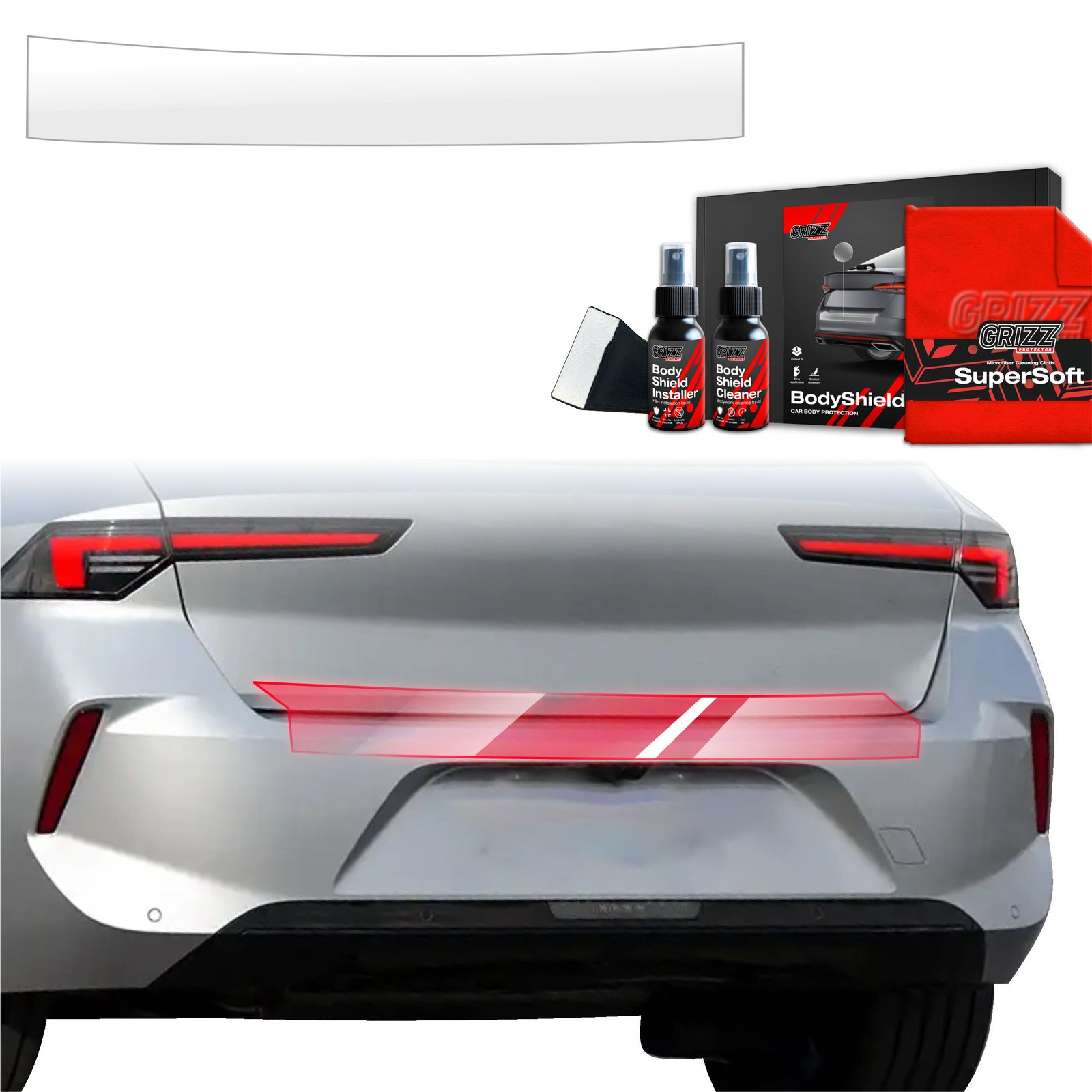 Protective film for trunk threshold for Opel Astra (2021-2024)