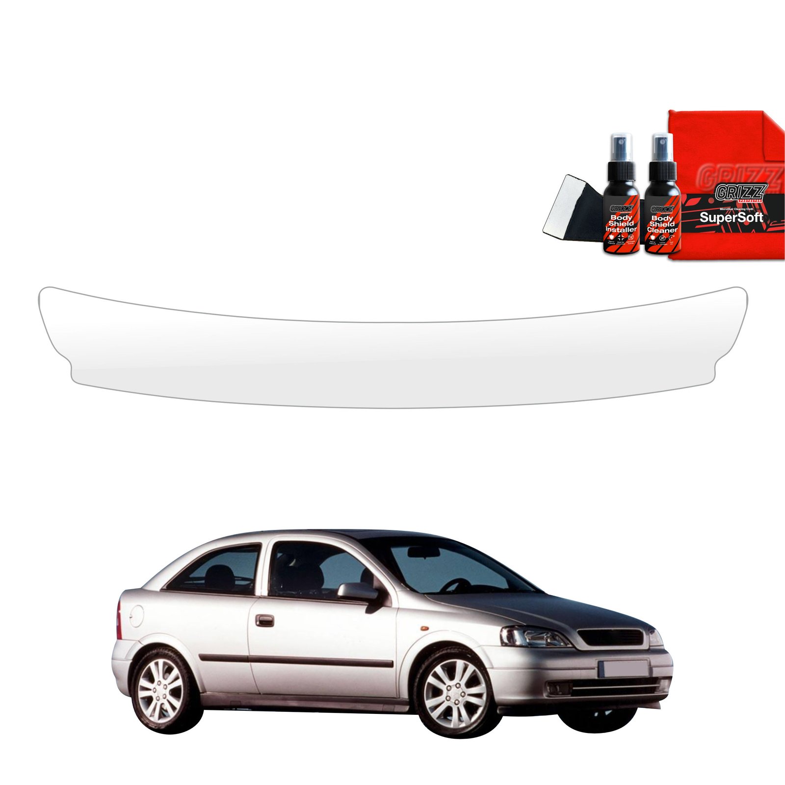 Protective film for trunk threshold for Opel Astra G Hatchback 3D (1998-2009)