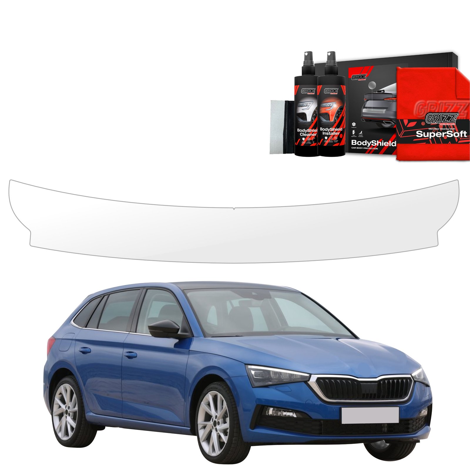 Protective film for trunk threshold for Skoda Scala (2019-2023)