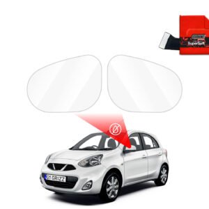 Rainproof film for mirrors for Nissan Micra (2014-2016)