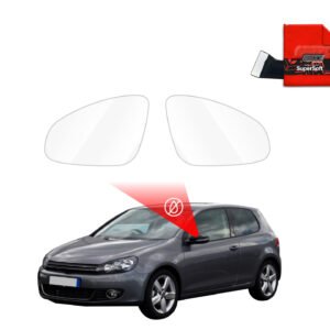 Rainproof film for mirrors for Volkswagen Golf 6 Hatchback 3D (2008-2012)