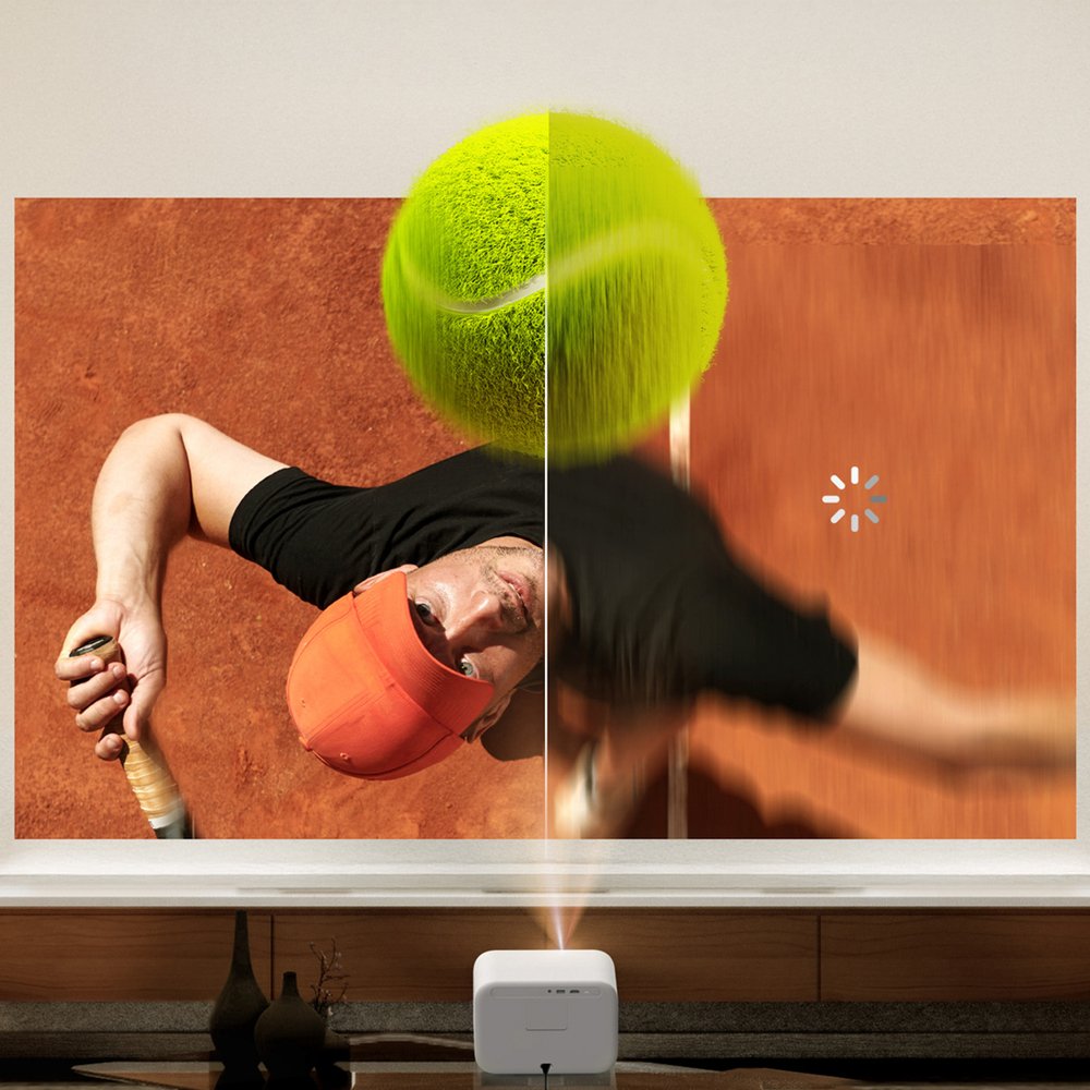 Yaber L2s LCD FullHD 1080p multimedijos projektorius su JBL garsiakalbiais – baltas - Image 8