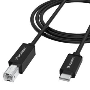 Wozinsky WKDDY2S USB-B - USB-C Cable 2m - Black