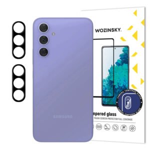 Black Wozinsky Full Camera Glass for Samsung Galaxy A17 / A17 5G
