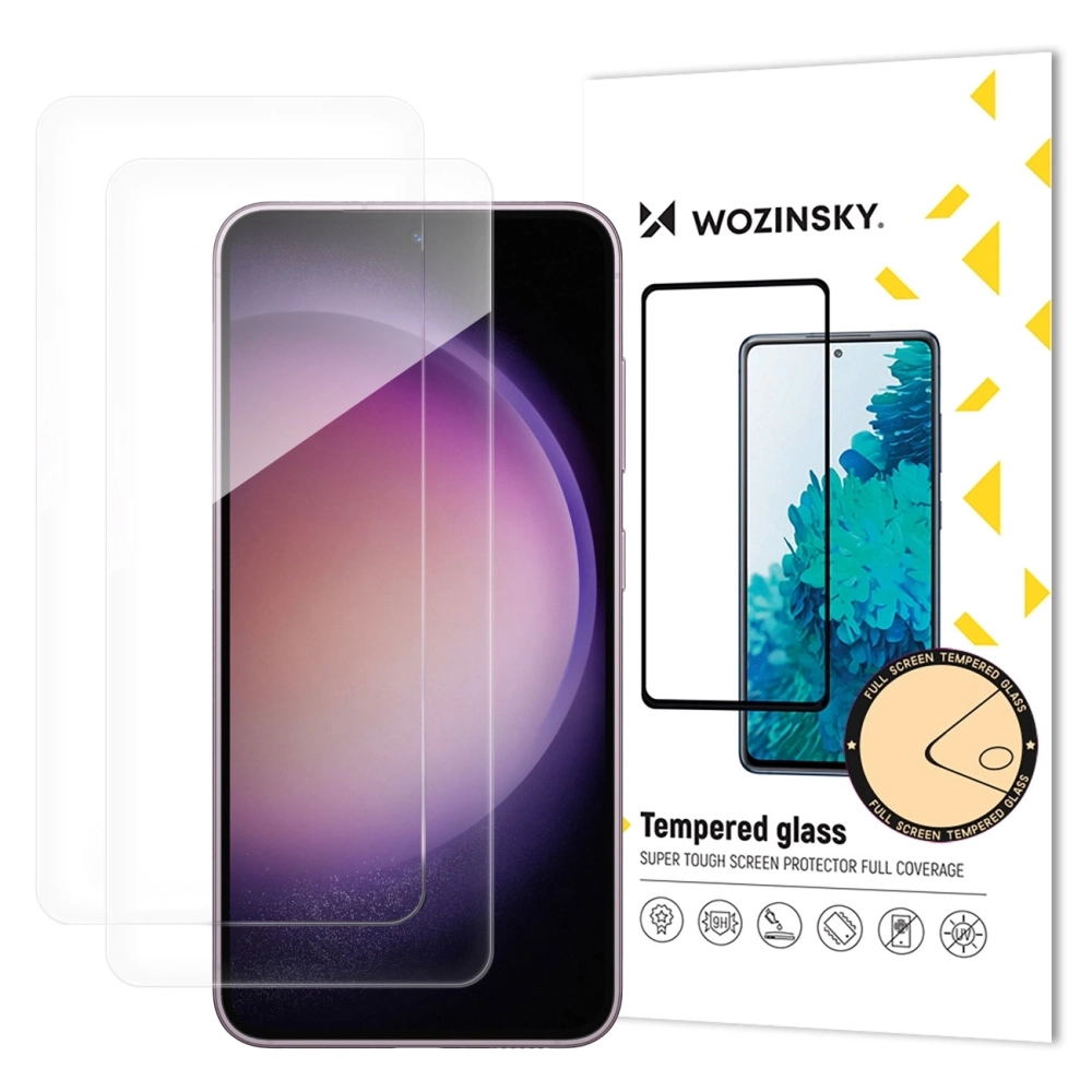 Set of 2 Wozinsky Tempered Glass Screen Protectors for Samsung Galaxy A17 / A17 5G