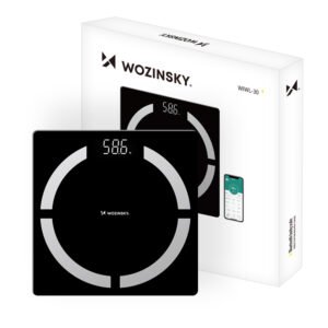 Wozinsky WIWL-30 Smart Bluetooth Bathroom Scale - Black
