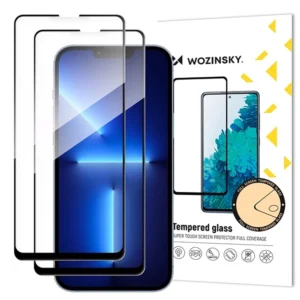 Wozinsky Full Glue Tempered Glass for Samsung Galaxy S25 FE - 2 pcs.