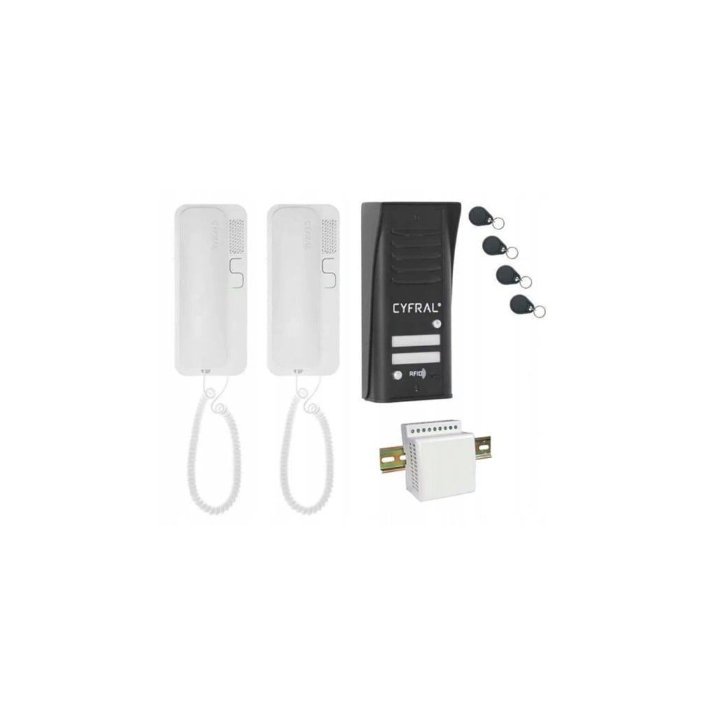 Domofonas Cyfral Cosmo 2R Black