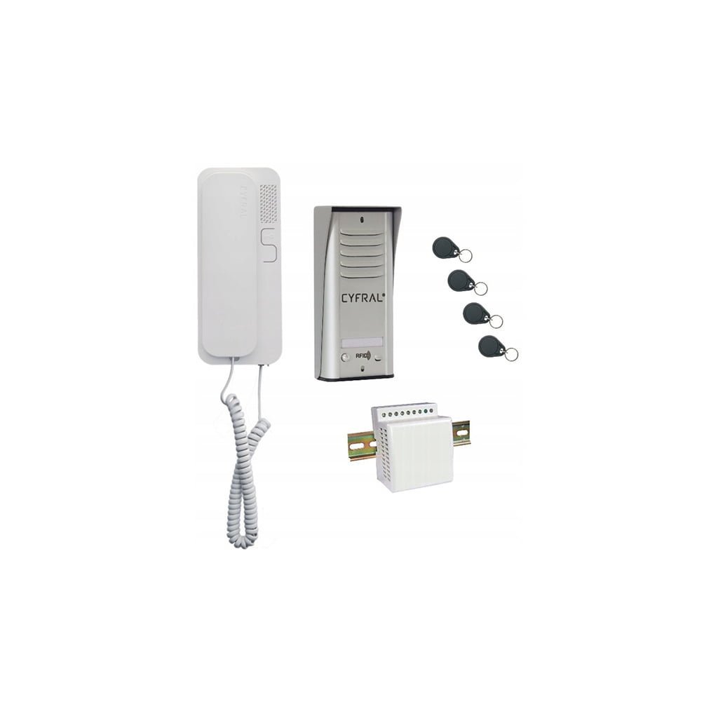 Domofonas Cyfral Cosmo White