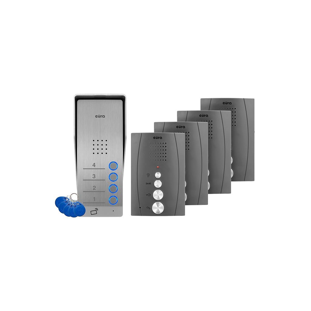 Domofonas Eura ADP-64A3 Graphite