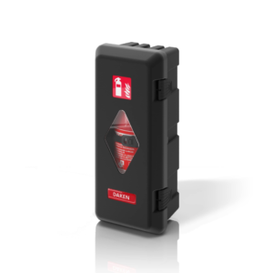 Gesintuvo dėžė DAKEN Adamant 9kg (juoda, su langeliu ir laikikliais)