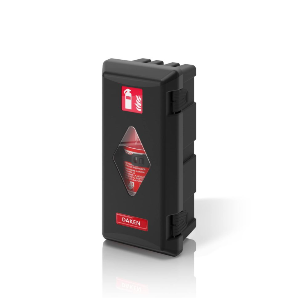 Gesintuvo dėžė DAKEN Adamant 6kg (juoda, su langeliu)