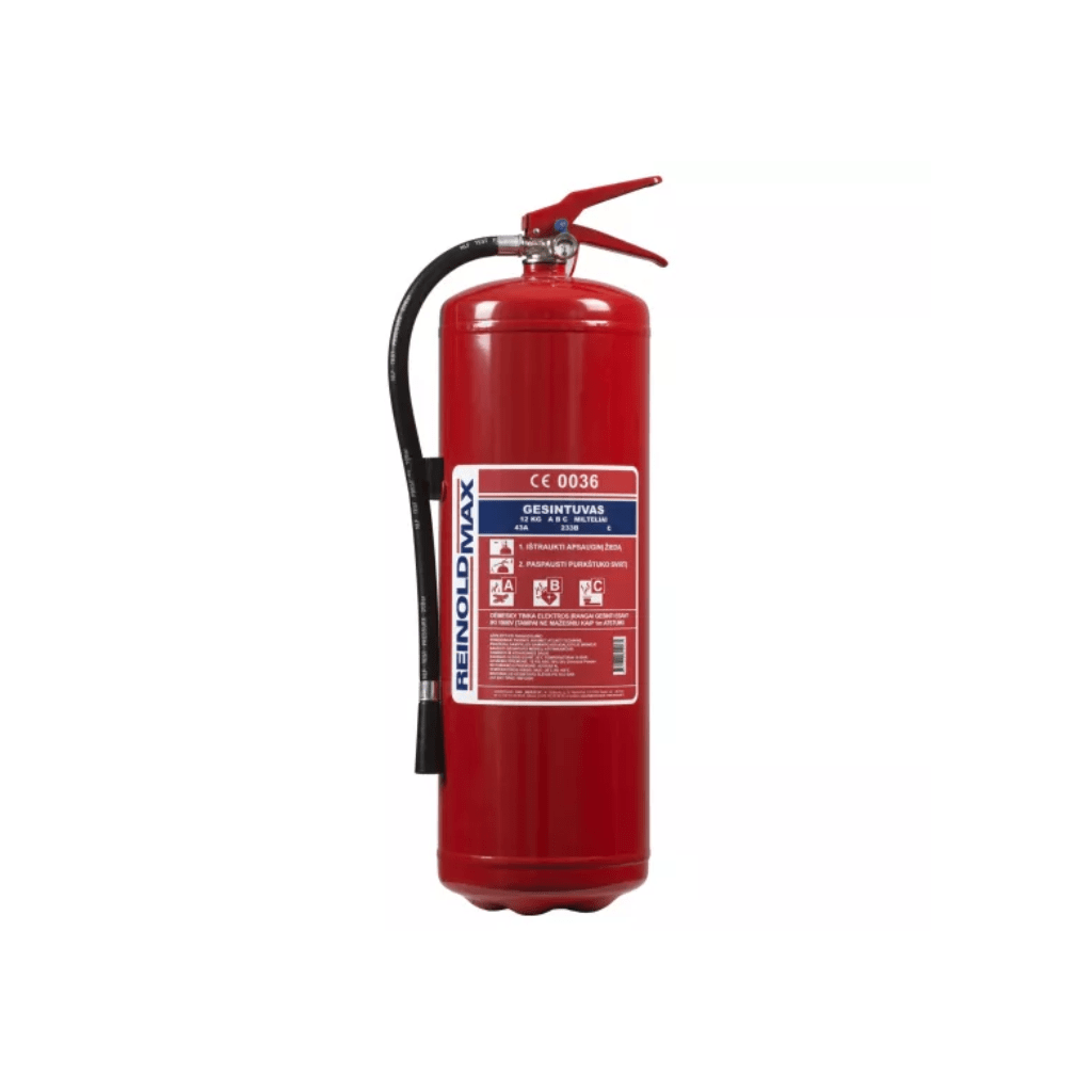 Miltelinis gesintuvas ReinoldMax 12kg