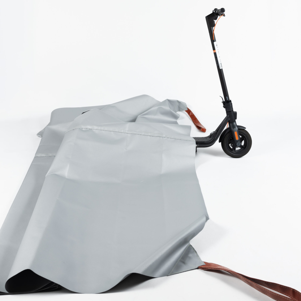 Priešgaisrinis audeklas ličio baterijų gaisrams 3x4m (tinkamas paspirtukams) - Image 4