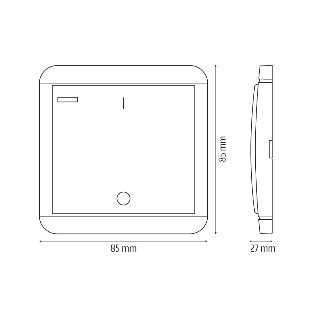 Radijo ryšio jungiklis El home WS-21C8 - Image 4
