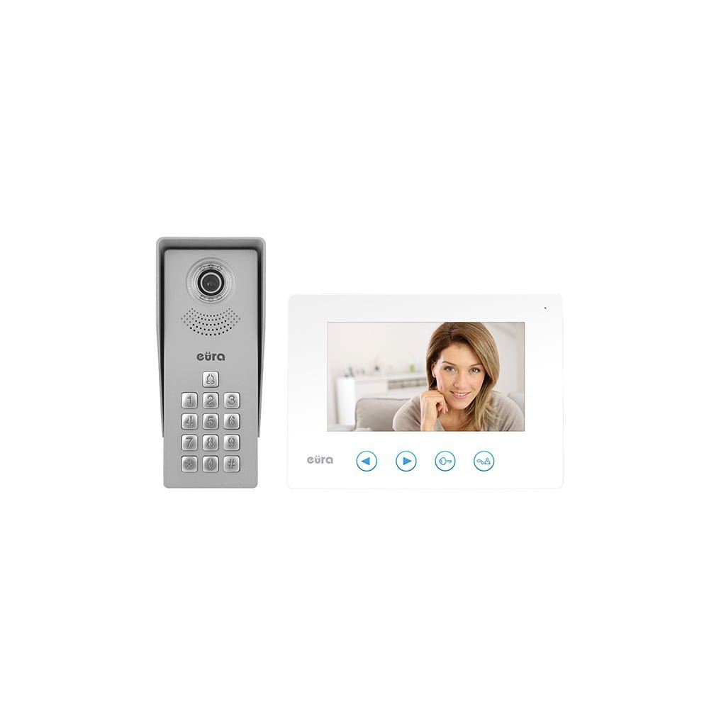 Vaizdo domofonas Eura VDP-12A3 Tytan White