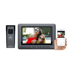 Vaizdo domofonas Eura VDP-45A3-TY ALPHA+ Black