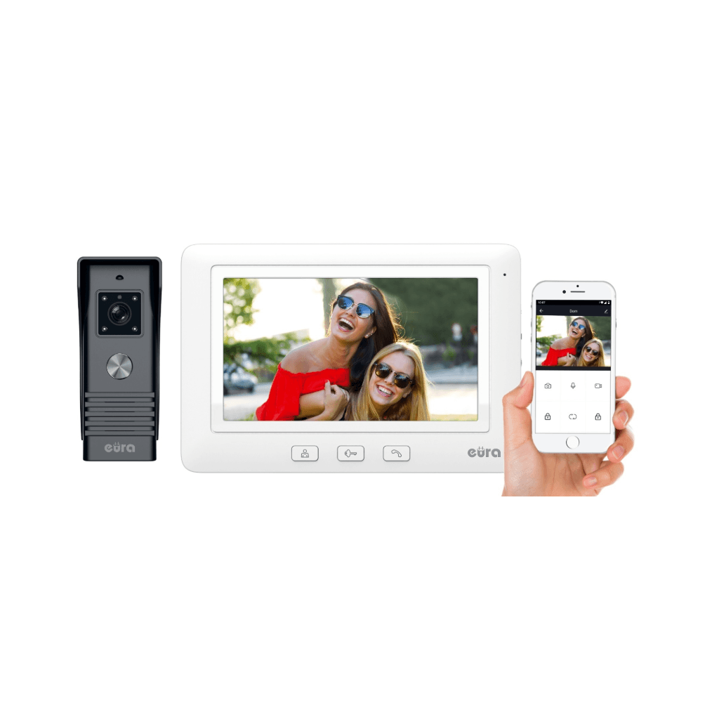 Vaizdo domofonas Eura VDP-45A3-TY ALPHA+ White