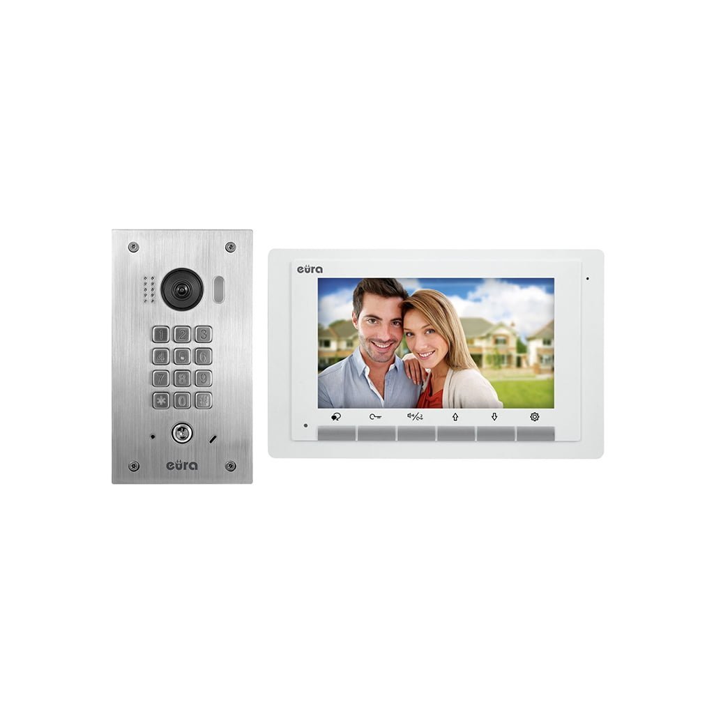Vaizdo domofonas Eura VDP-60A5/P White