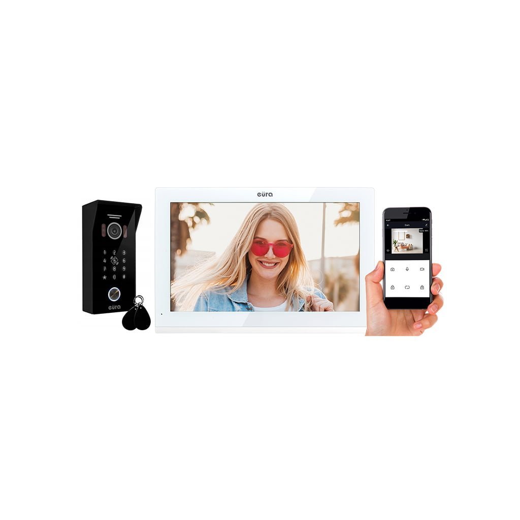 Vaizdo domofonas Eura VDP-99C5 White