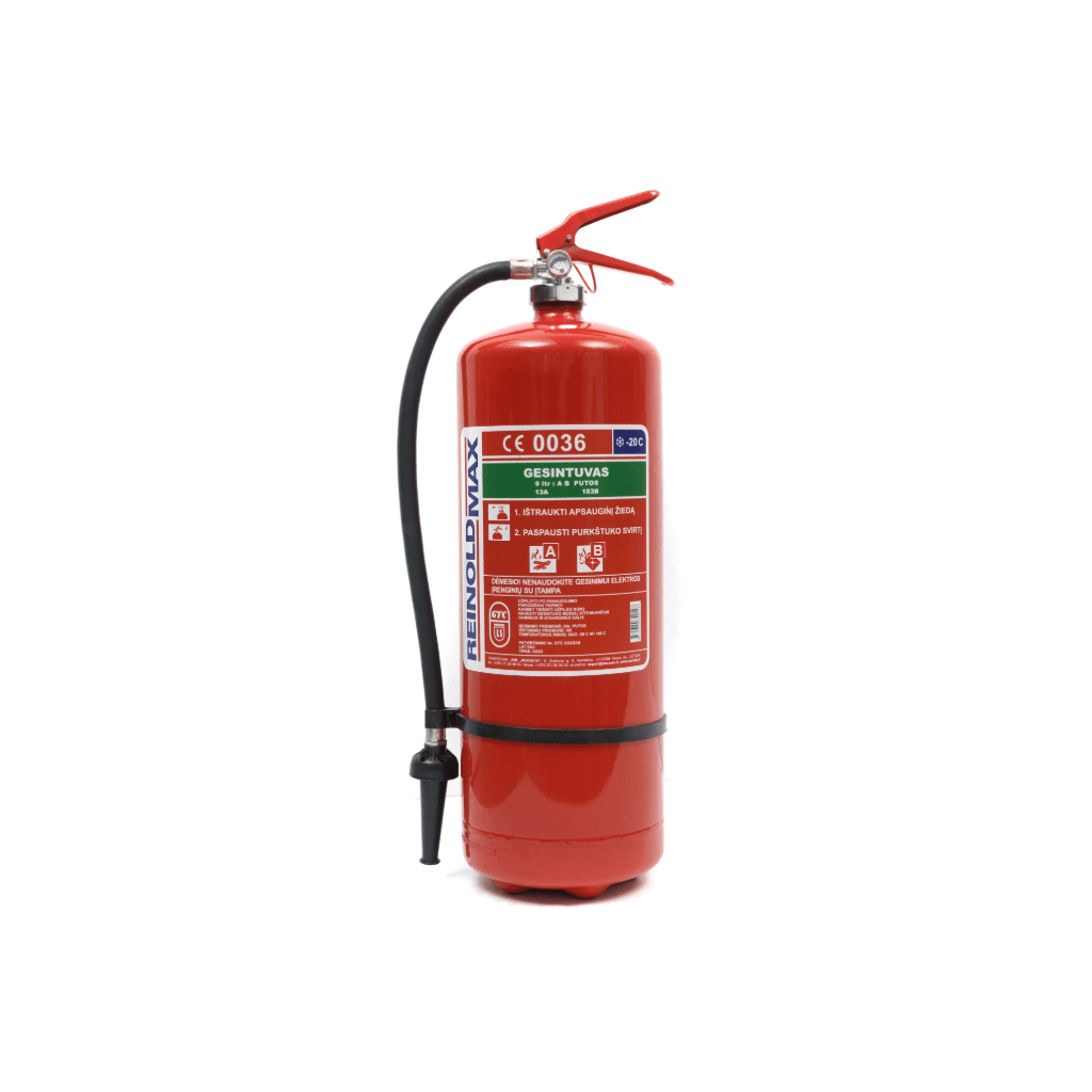 Vandens putų gesintuvas ReinoldMax 9L