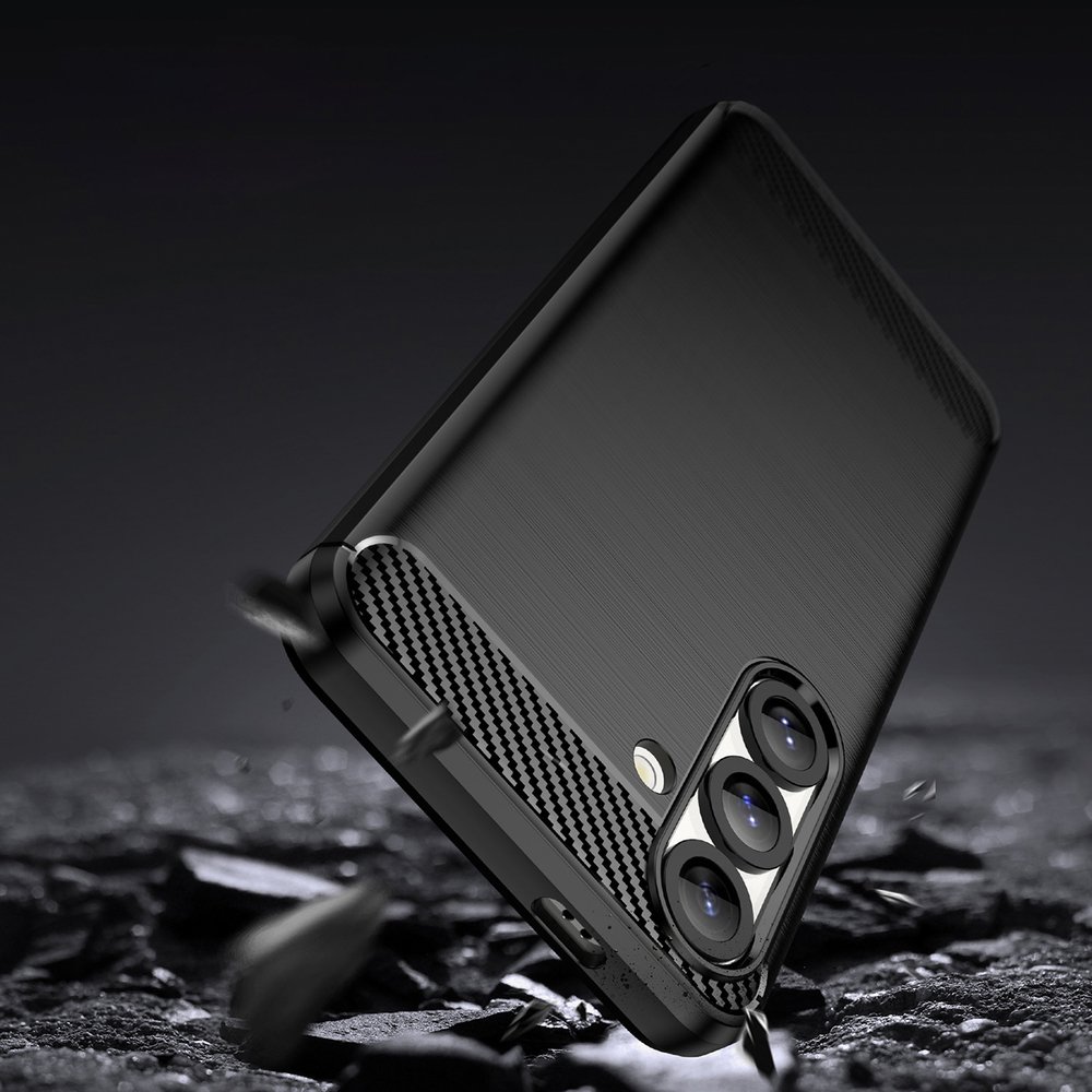 Carbon lankstus silikoninis dėklas Google Pixel 10 – juodas - Image 4