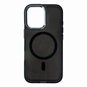 Glitter Case MagSafe Compatible for iPhone 17 Pro - Black