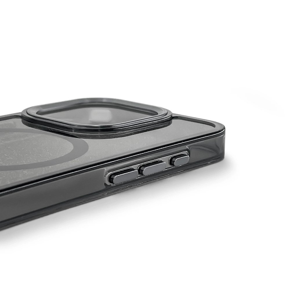 Blizgus dėklas, suderinamas su MagSafe, iPhone 17 Pro Max – juodas - Image 3