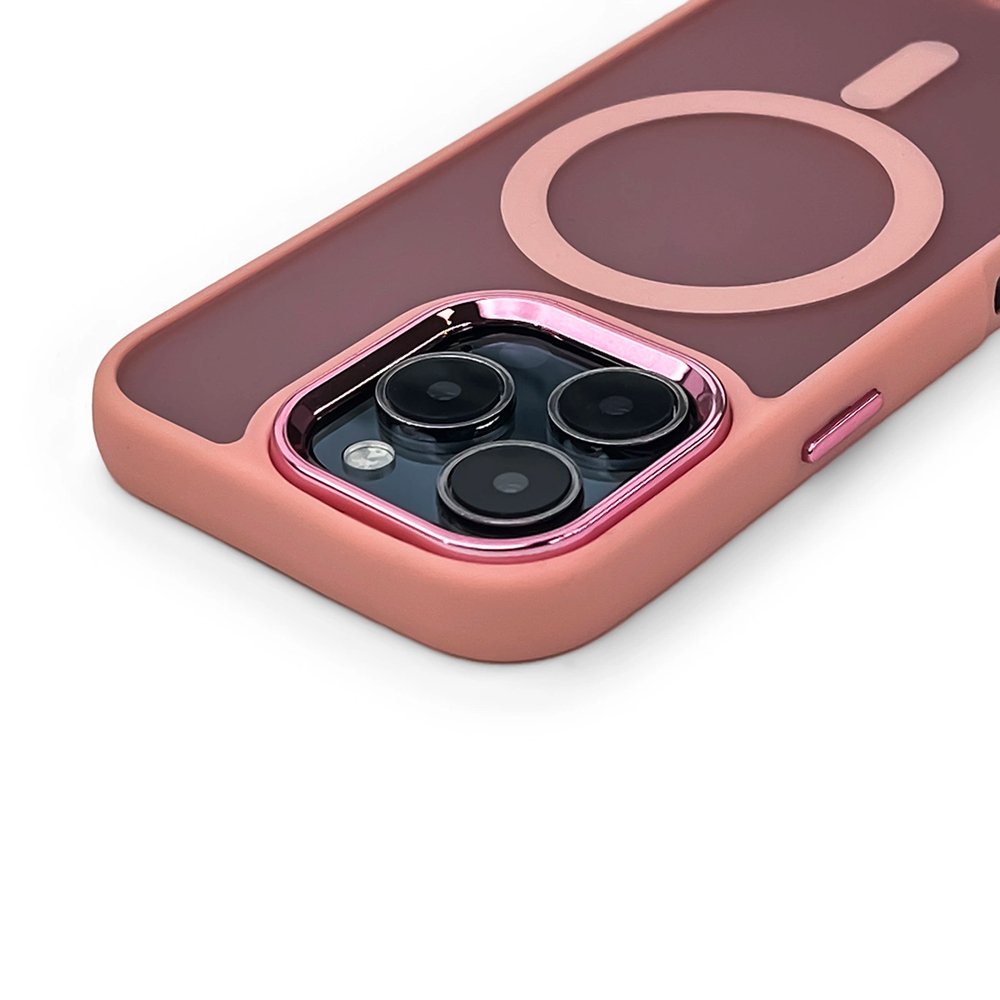 Madingas dėklas, suderinamas su MagSafe, iPhone 17 Air – rožinis - Image 3