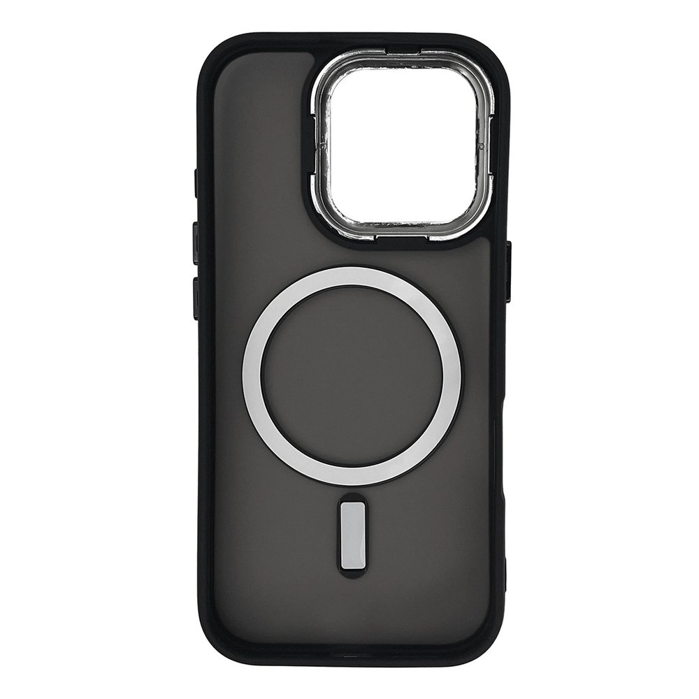 Madingas dėklas, suderinamas su MagSafe, iPhone 17 Pro Max – juodas - Image 2