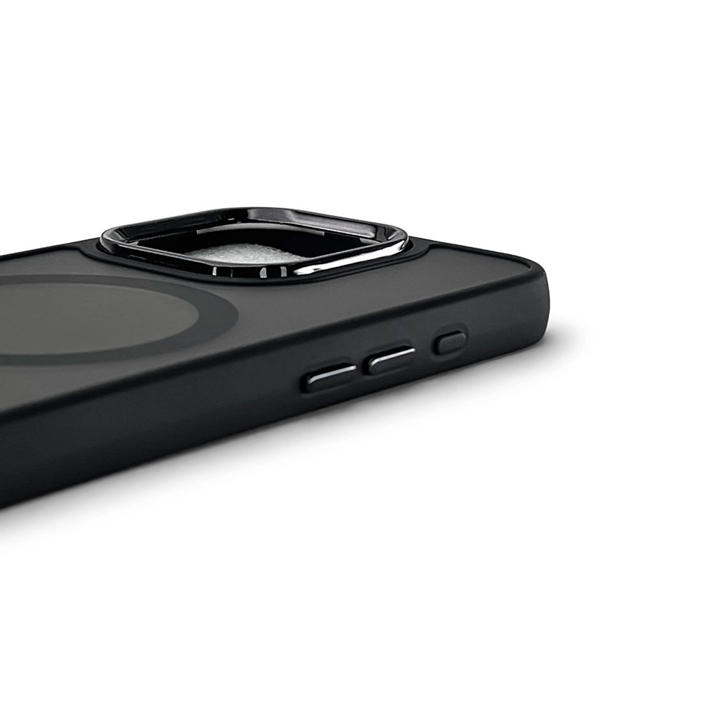 Madingas dėklas, suderinamas su MagSafe, iPhone 17 Pro Max – juodas - Image 5