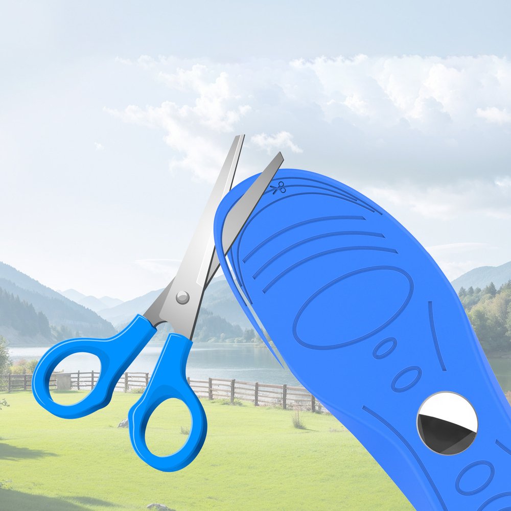 Batų įdėklai – apsauginis AirTag dėklas (175–190 mm) – mėlyni - Image 4