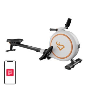 Deer Run RW600 Magnetic Rowing Machine (White)
