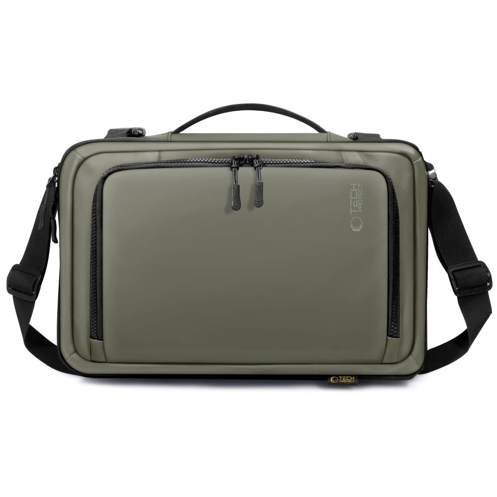 Tech-Protect Defender S50 kuprinė, skirta Ryanair ir Wizzar lėktuvams, 20 l talpos – Olive
