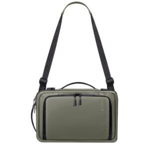 Tech-Protect Defender S50 kuprinė, skirta Ryanair ir Wizzar lėktuvams, 20 l talpos – Olive
