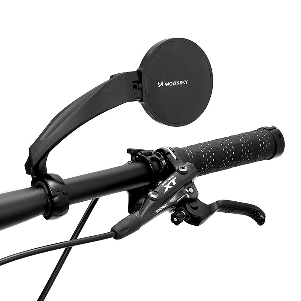 Wozinsky WLR-01I kairysis dviračio galinio vaizdo veidrodėlis – juodas - Image 3