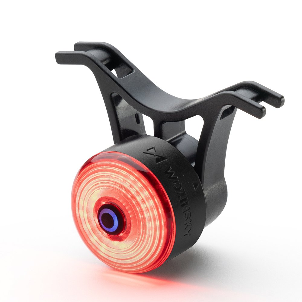 Wozinsky WIS-01 vandeniui atsparūs išmanūs galiniai dviračio žibintai (2 vnt.) – juodi - Image 2