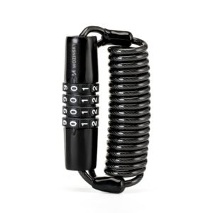 Wozinsky WBN-01R bicycle lock for a bicycle helmet