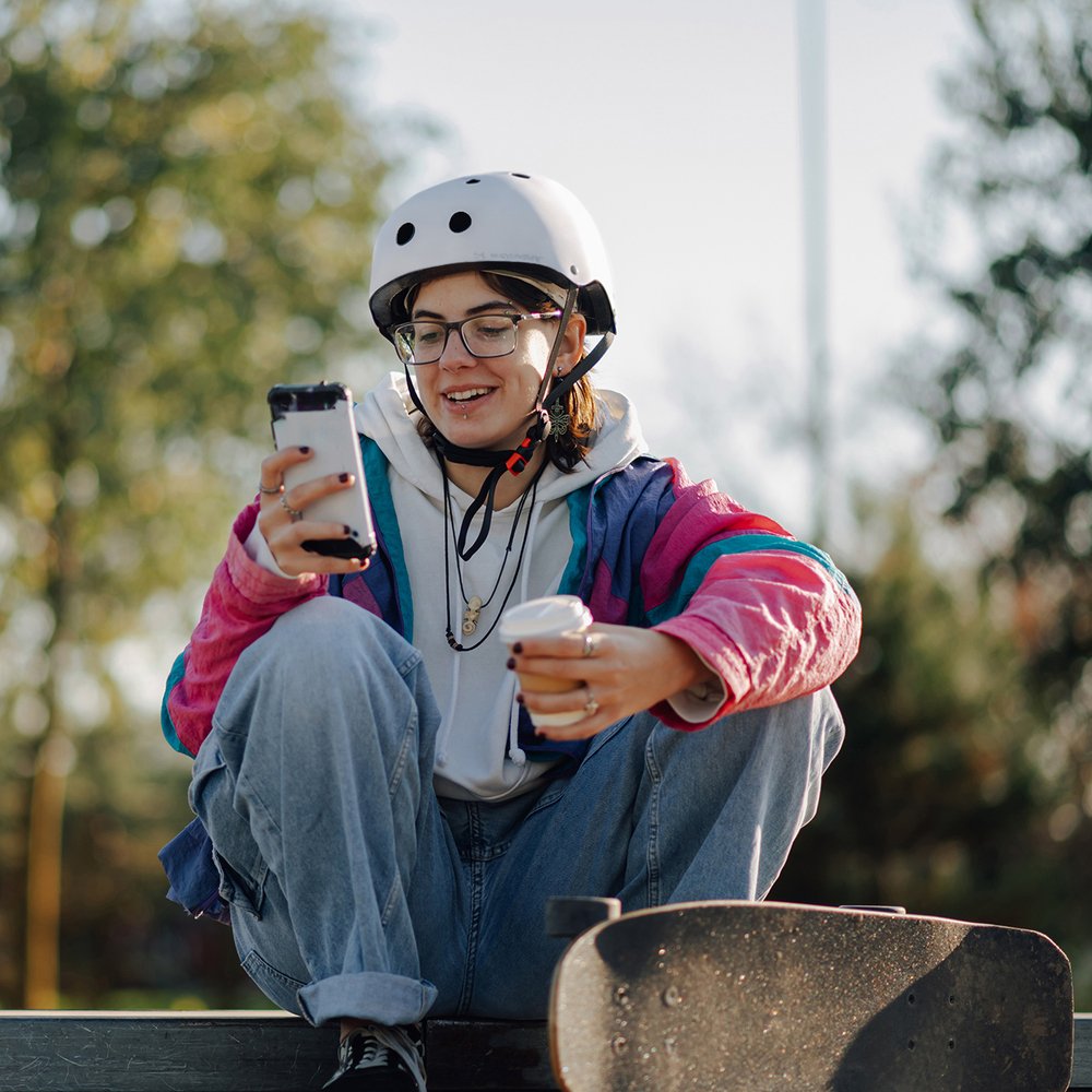 Wozinsky lengvas BMX / paspirtuko šalmas, S – baltas - Image 8